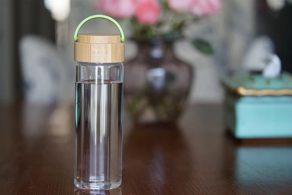 Mordern 600ML High Borosilicate Glass Water Bottle